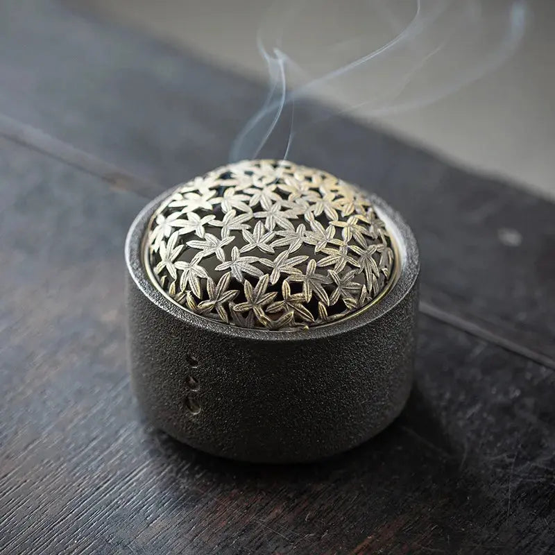 support encens blanc pour ambiance zen