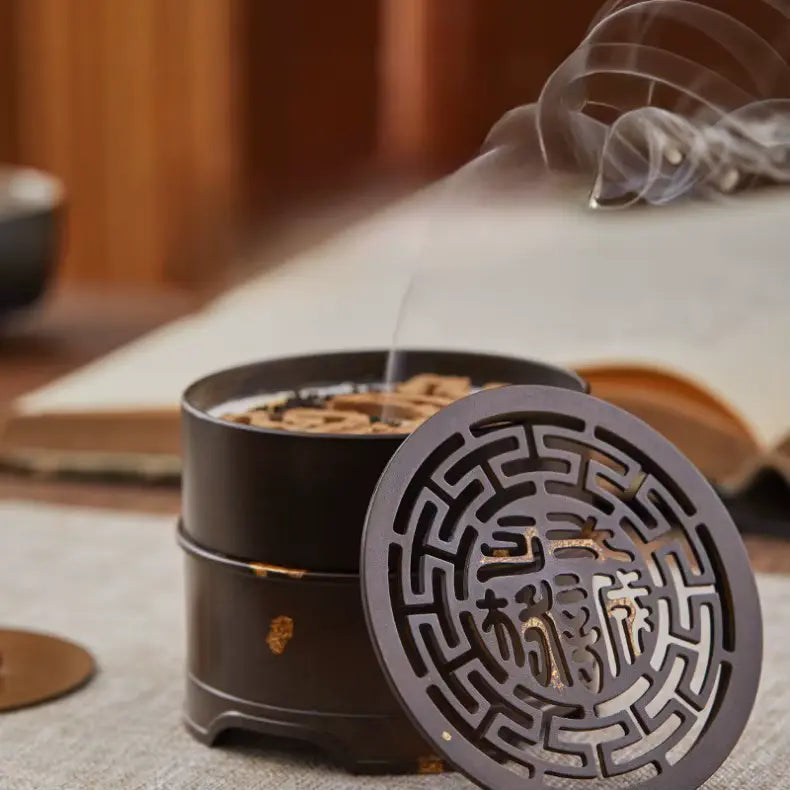 Brûleur à plusieurs niveaux pour encens artisanal