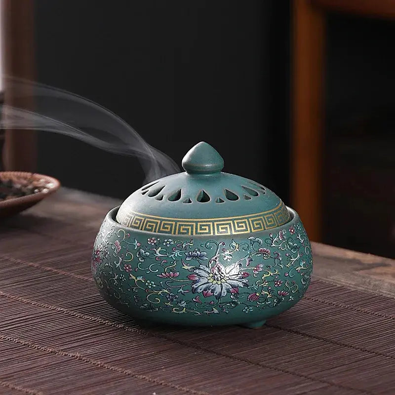 Brûleur d’encens traditionnel des dynasties impériales