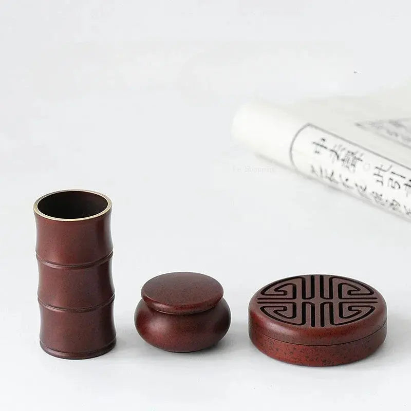 Coffret pour rituel d’encens en poudre et spirale