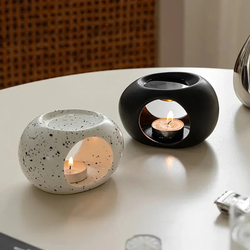 Diffuseur d’aromathérapie en céramique au design moderne et élégant