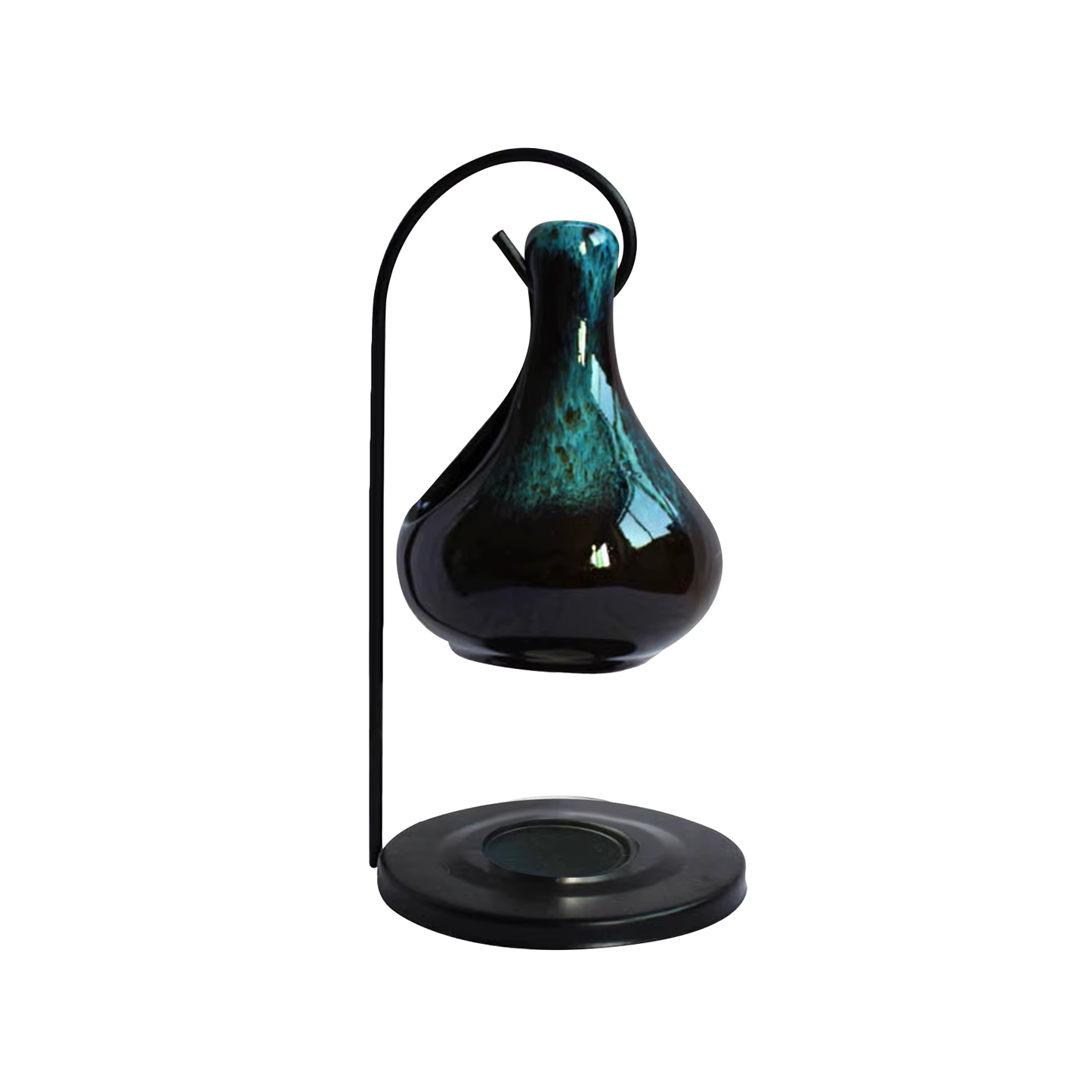 Diffuseur suspendu en céramique, parfait pour une décoration intérieure élégante bleu