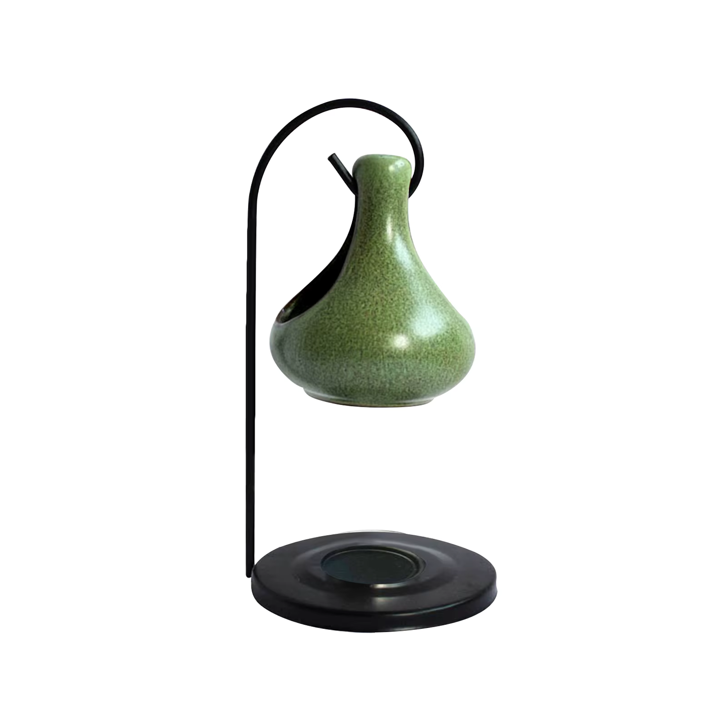 Diffuseur suspendu en céramique, parfait pour une décoration intérieure élégante vert