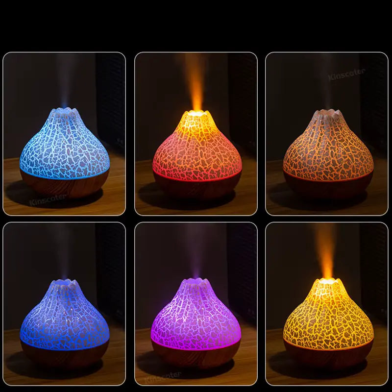 Diffuseur Volcan à LED