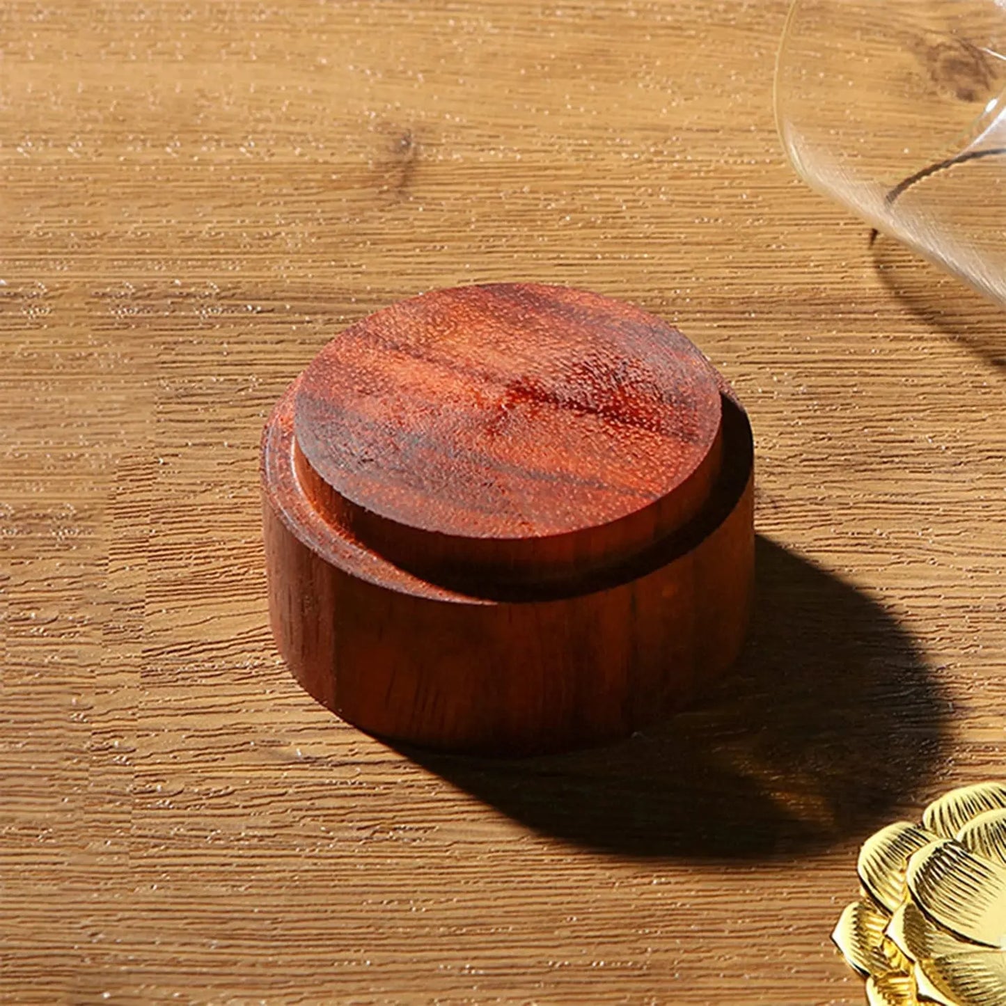 Brûleur cône reflux sablier verre et métal, décoration zen cadeau méditation yoga
