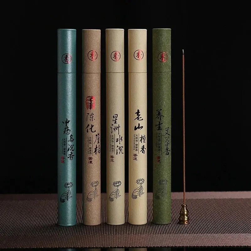 Encens oriental authentique pour une atmosphère chaleureuse.