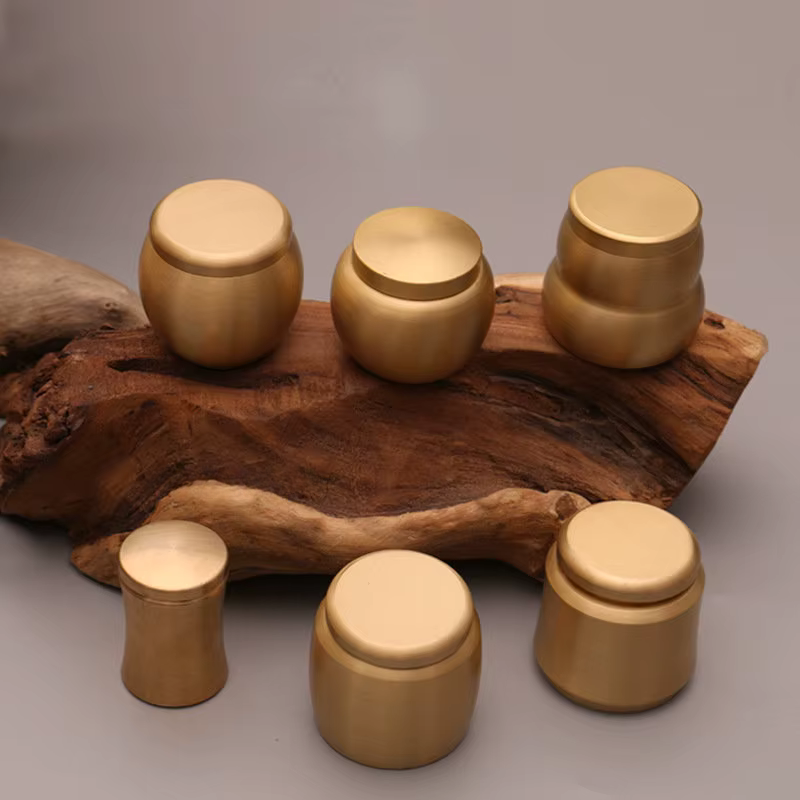 Boîte Poudre Encens Cuivre