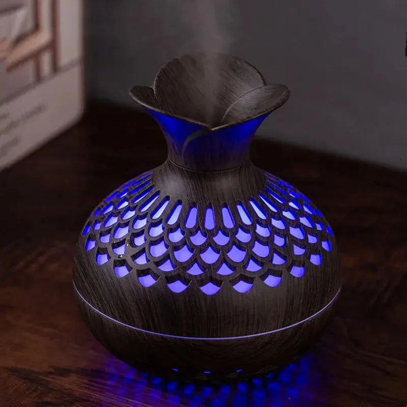 Humidificateur ultrasonique panier pour une ambiance relaxante