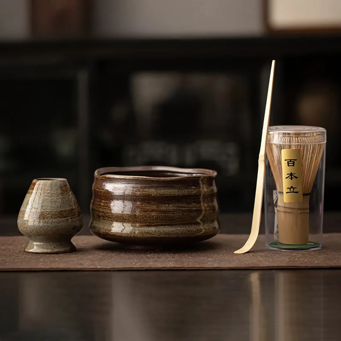 Kit complet pour cérémonie du thé matcha japonais