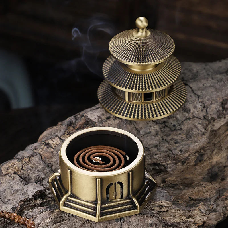 Brûleur traditionnel pour méditation et rituels