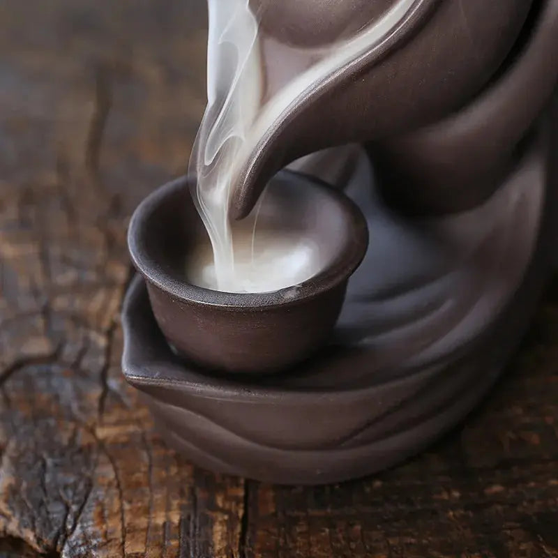 Encensoir Bouddha, accessoire de méditation et purification