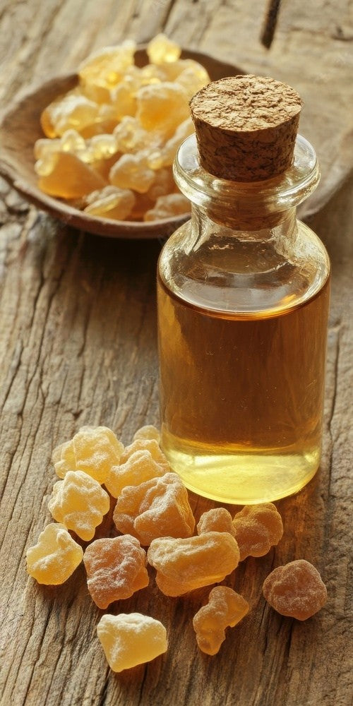 Poudre d'encens utilisée pour la relaxation et l’aromathérapie