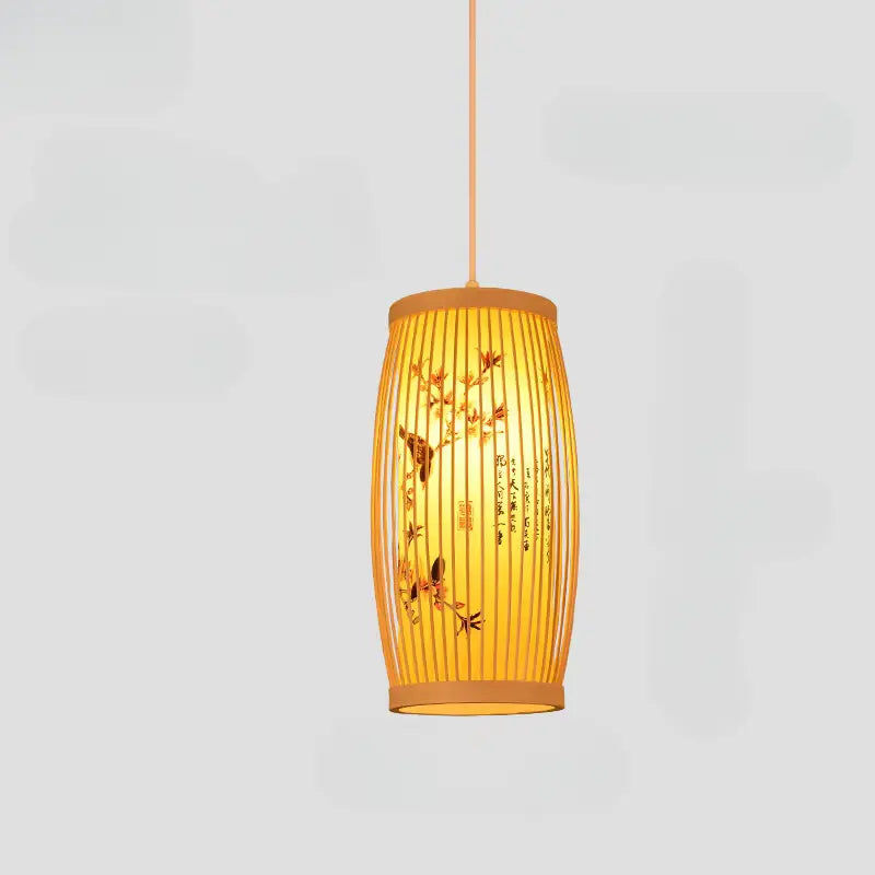 Suspension bambou japonaise pour ambiance zen