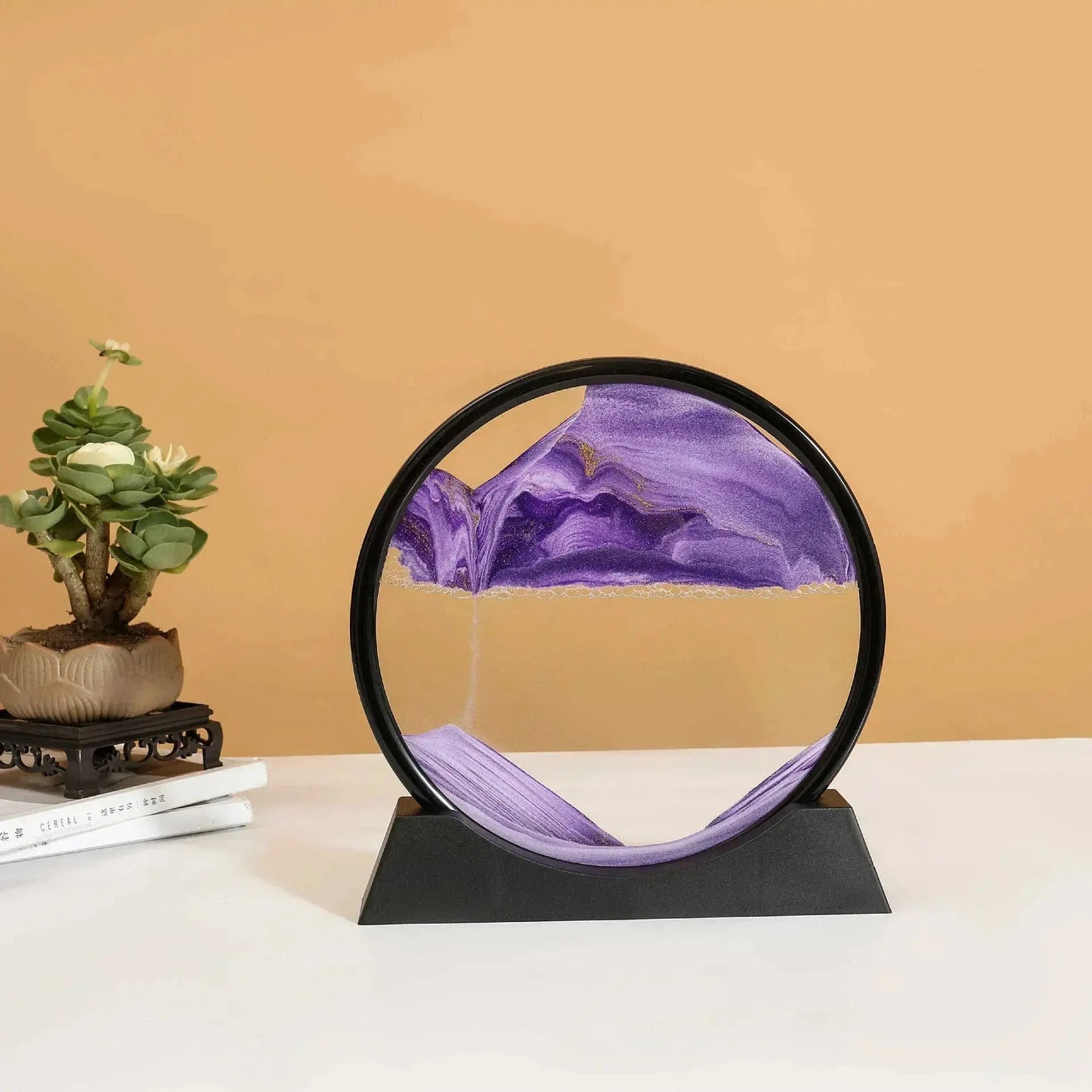 tableau-rond-sable-mouvant-relaxation –