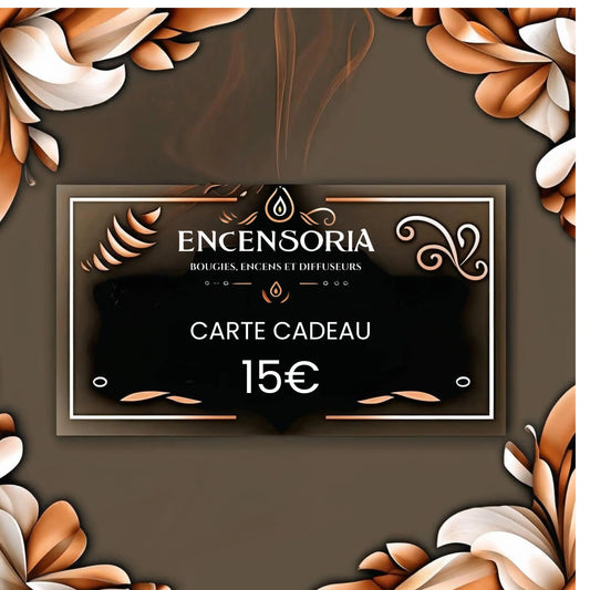 Carte Cadeau ENCENSORIA ENCENSORIA