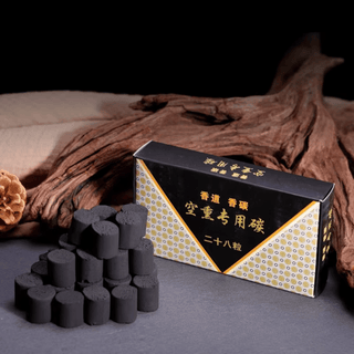 Charbons Ardents pour Encens en Grains - Boîte de 28 Pastilles