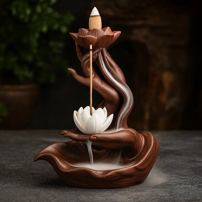 Fontaine d'encens Lotus  Zen
