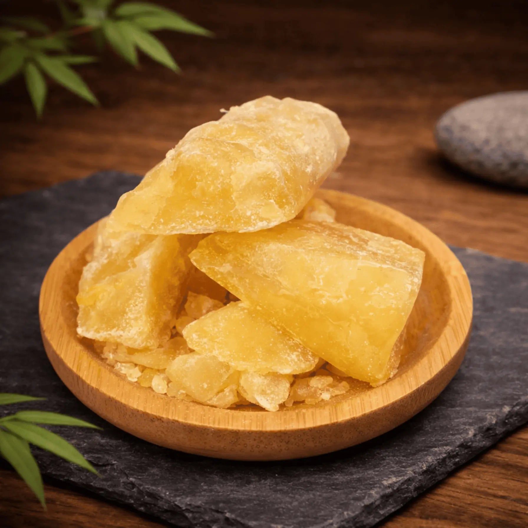 Résine styrax naturelle en bloc 50g, encens balsamique pour purification et rituel zen