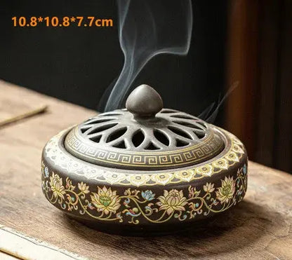 Brûleur d'Encens en Céramique Zen - ENCENSORIA
