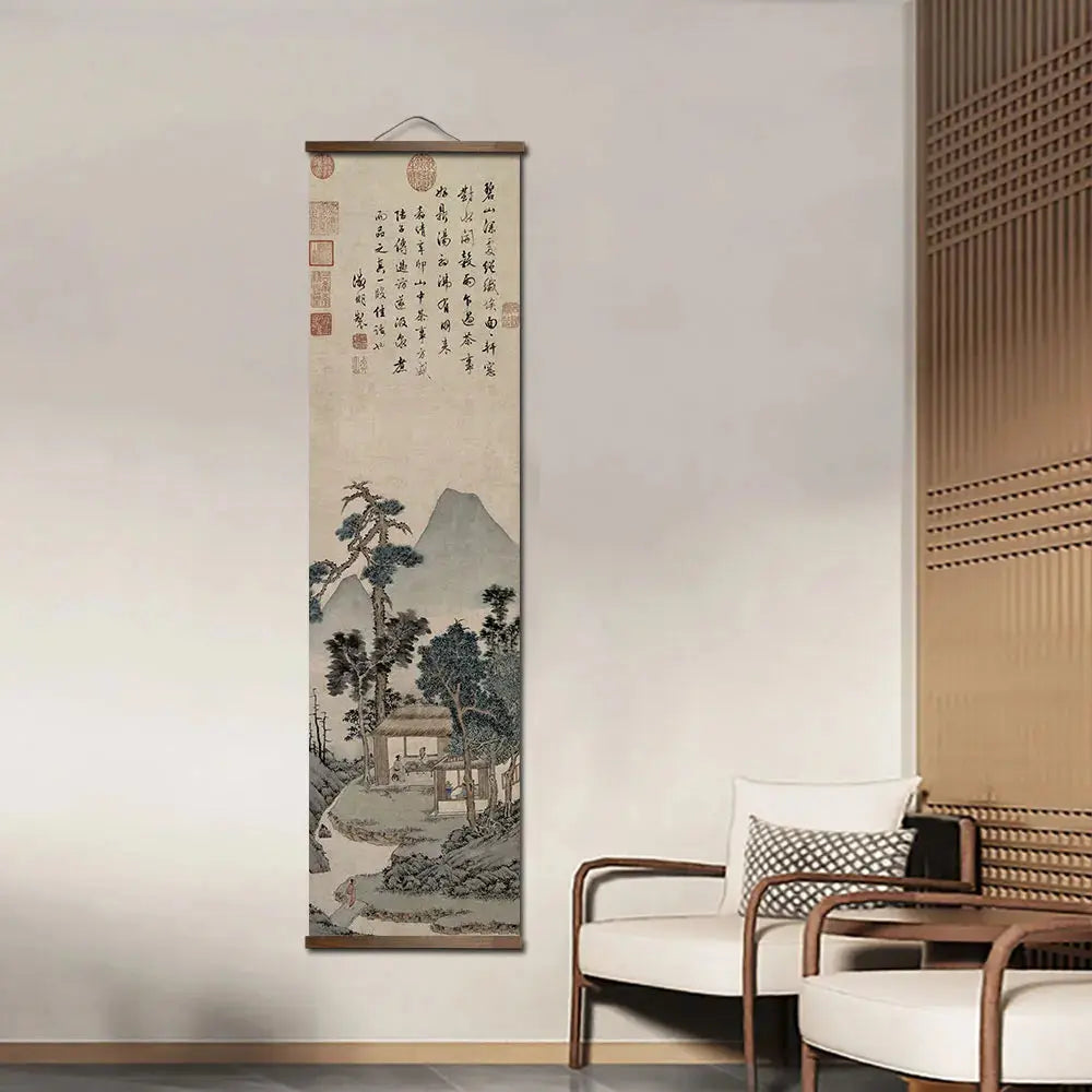 Affiche murale asiatique zen style traditionnel