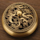 Brûleur Encens Dragon & Phénix Cuivre – Yin Yang