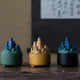 Brûleur d’Encens Montagne Céramique Dégradé Ambiance Zen