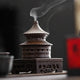 Brûleur Encens Pagode Céramique Rétro – Zen Artisanal