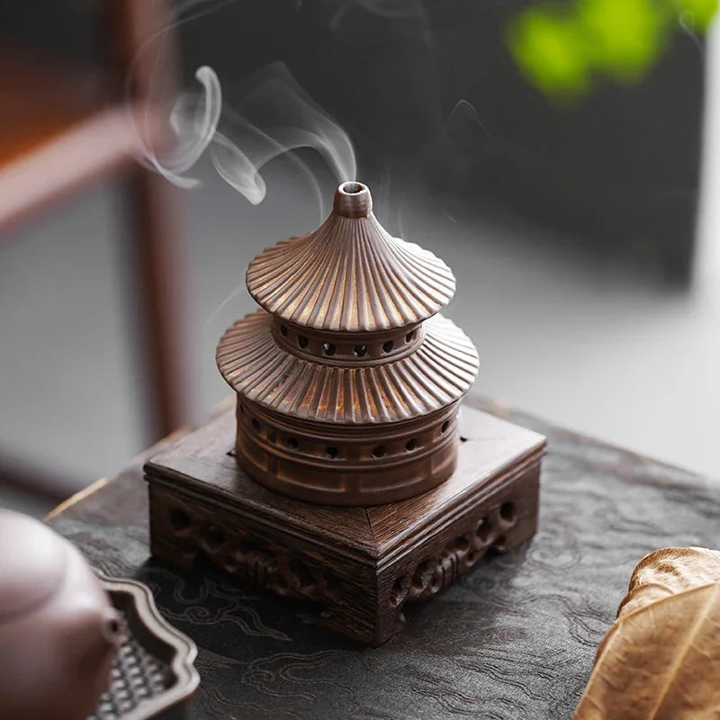 Brûleur d’encens zen pour décoration intérieure
