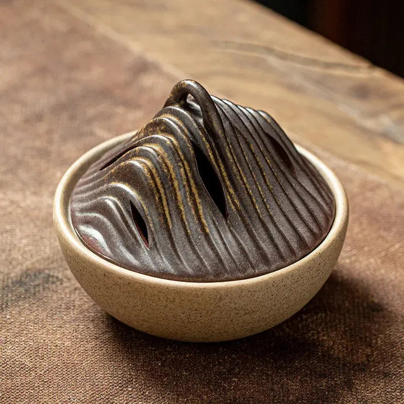 brûleur céramique zen pour encens traditionnels
