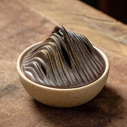 brûleur céramique zen pour encens traditionnels