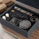 Coffret Brûleur d’Encens Pagode Japonaise - Alliage Ancien