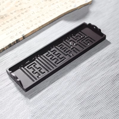 Coffret encens motif Ruyi et Hongyun