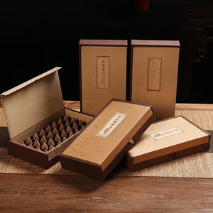 Cônes d'encens naturels santal et bois d'agar, purification et méditation tradition chinoise