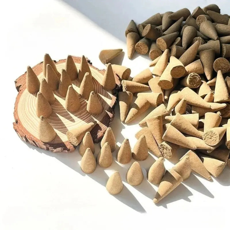 Cônes palo santo artisanaux méditation et yoga, combustion homogène purification espace zen