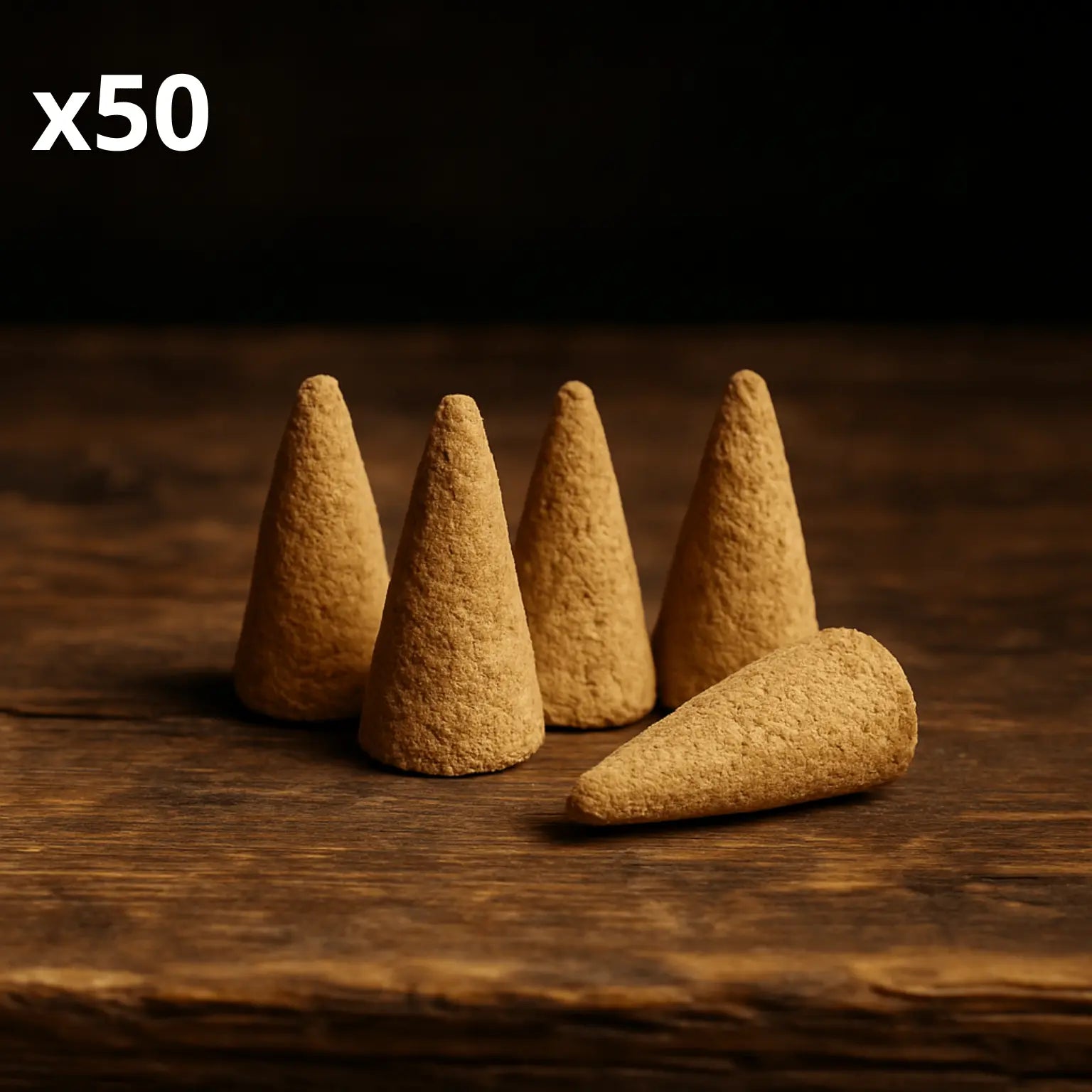 Cônes purification chamanique palo santo, notes boisées citronnées résineuses artisanales