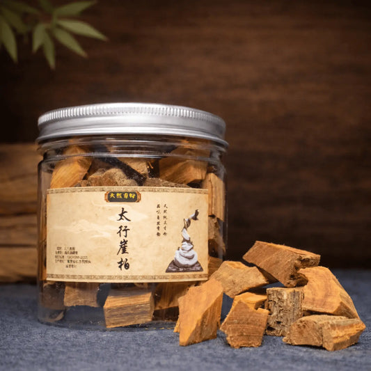 Copeaux cyprès des falaises Taihang aromatiques, bois naturel pur pour brûleur et rituel zen