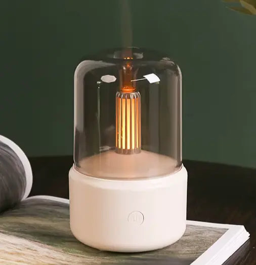Diffuseur effet flamme pour une ambiance relaxante à la maison et au bureau