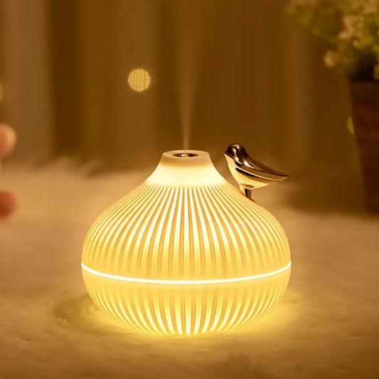 Diffuseur d’huiles essentielles ultrasonique en forme d’oignon