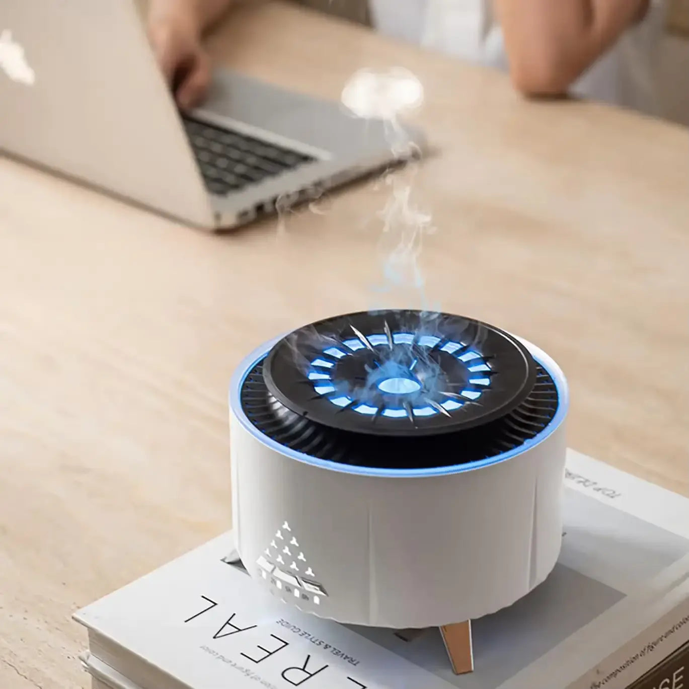 Diffuseur ultrasonique avec brume effet méduse flottante