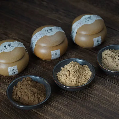 encens naturel en poudre pour rituels et méditation