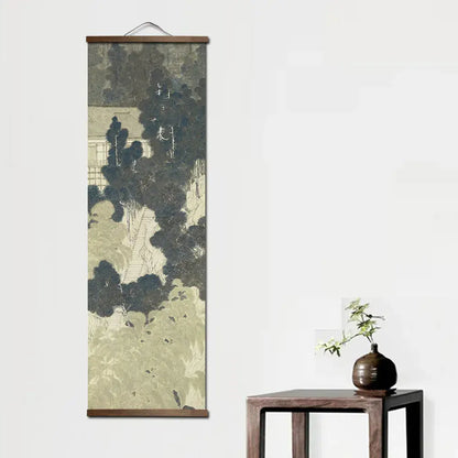Estampe japonaise revisitée en décoration