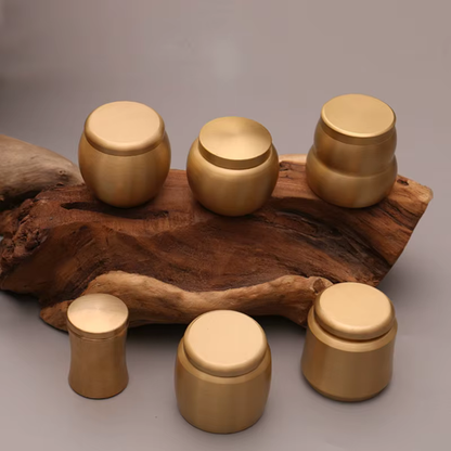 Boîte Poudre Encens Cuivre