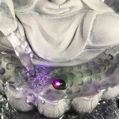 Fontaine décorative Bouddha pour maison et bureau