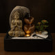 Fontaine Bouddha d’Intérieur LED – Jardin Zen Méditation