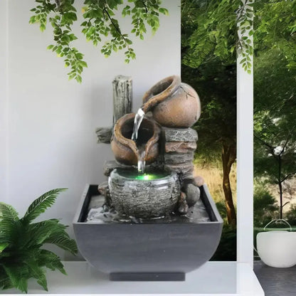 Fontaine de bureau zen cascade relaxante