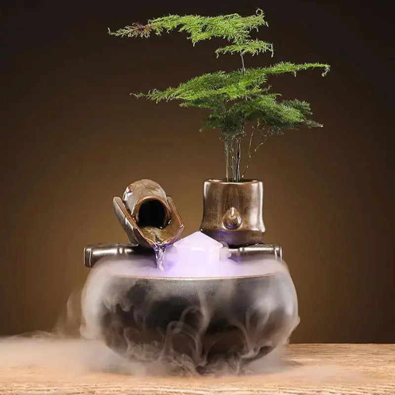 Fontaine décorative maison style zen et Feng Shui