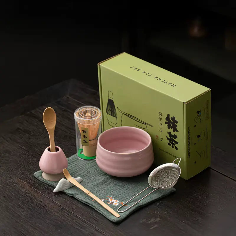 Fouet bambou traditionnel chasen japonais