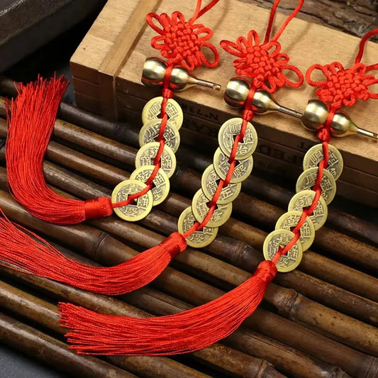 Gourde Feng Shui cuivre amulette protectrice