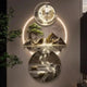 Horloge Murale Japonaise LED – Design Zen Moderne