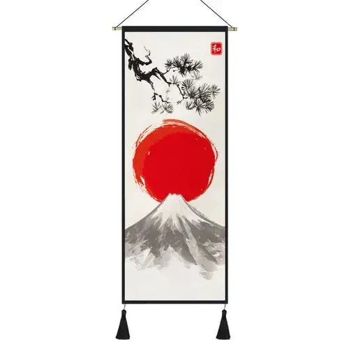 Kakemono décoration murale japonaise en toile